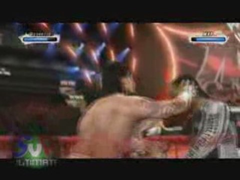 WWE SvR 2009 Rey Mysterio & CM Punk vs MVP & Carlito