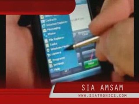 SIA 946 mobile phone from SIA, WIFI and GPS, touchscreen PDA