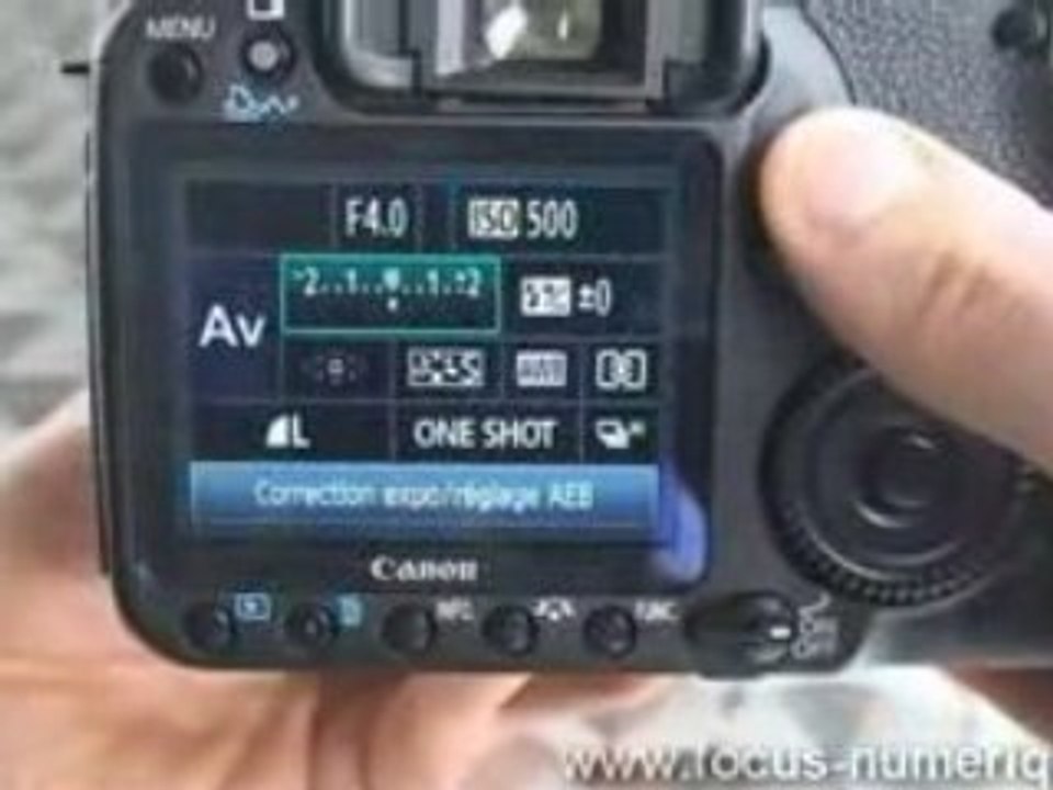 Presentation test canon 50d focus numérique