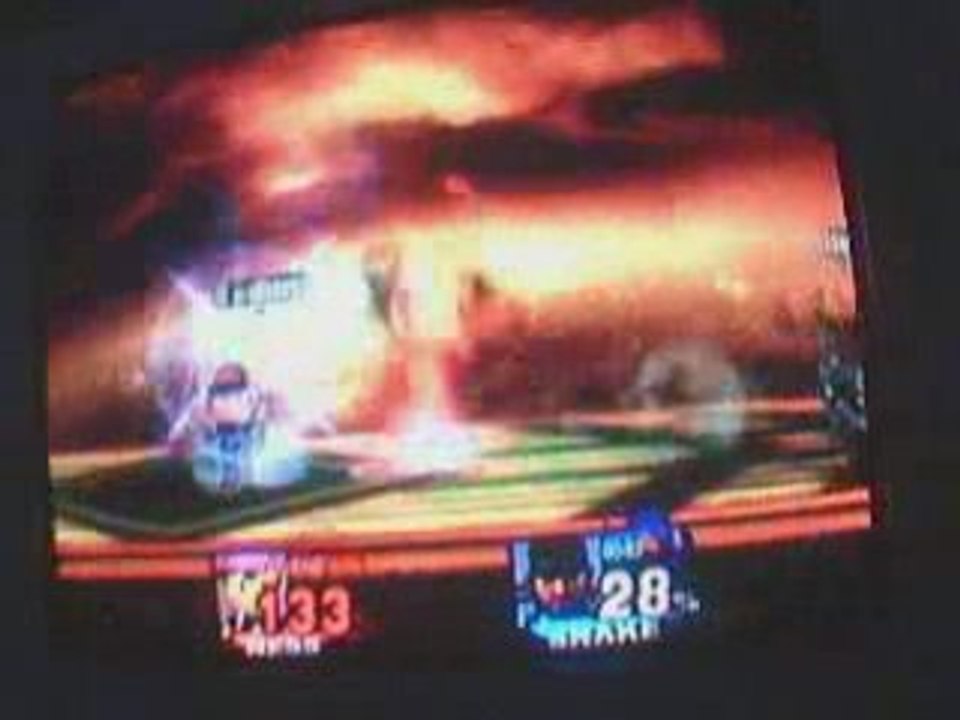 SSBB : Ness (Tidus)(moi) VS Snake (Sun)