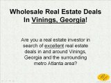 Vinings Wholesale Real Estate Deals - Cobb County - ...