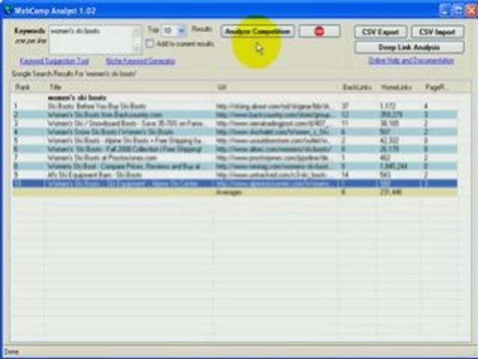 Find Google Keyword Tool Training
