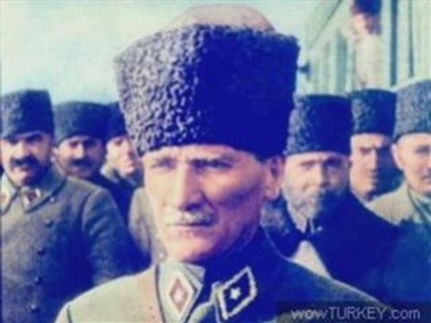 Mustafa Kemal,the founder of the Turkish Republic