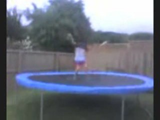 Bad Trampoline Accident