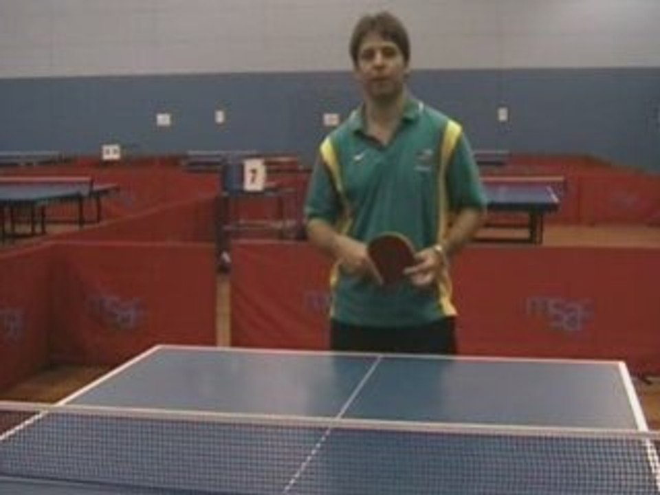 Table Tennis Forehand Push video Dailymotion