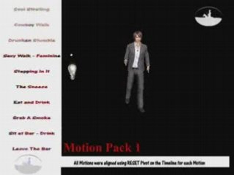IClone3 MotionPack1