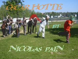 Oscar Hotte et Nicolas Pain