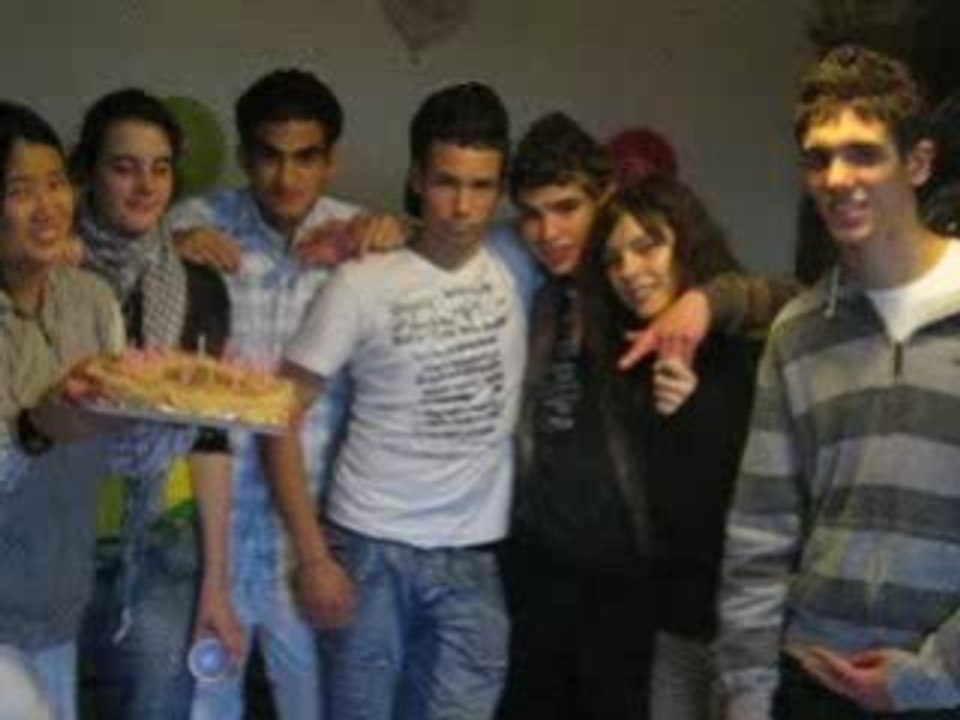 Mon anniversaire avec mes amis