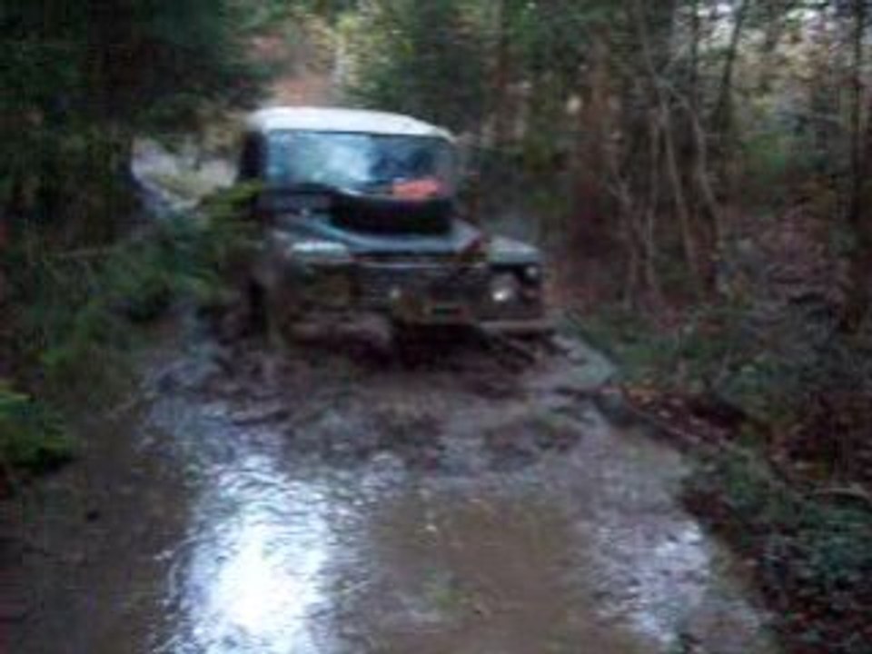 Big Bourbier en 4x4 2ème partie (le treuillage)