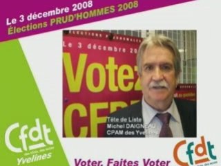 Prud'hommes 2008 Conseil St Germain en laye : Candidats CFDT