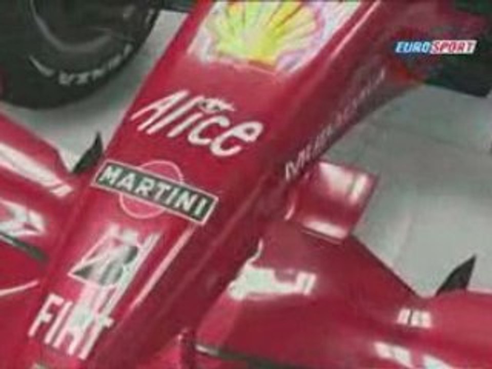 Animation 3D aérodynamisme F1 2008