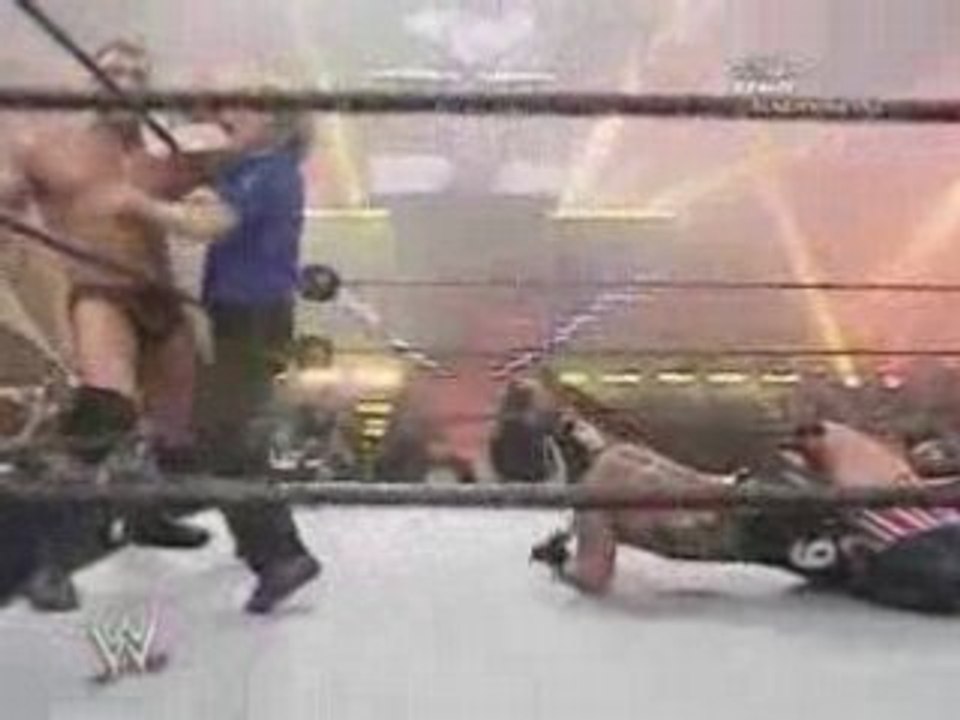 Rey Mysterio vs Randy Orton vs Kurt Angle 3.4.06