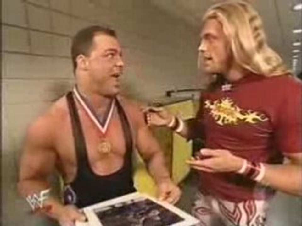 Kurt Angle & Edge Funny Segment