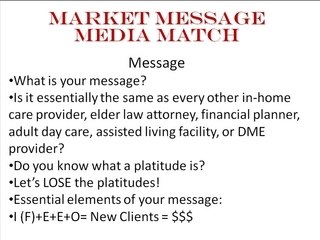 Marketing Home Care FAQ #2