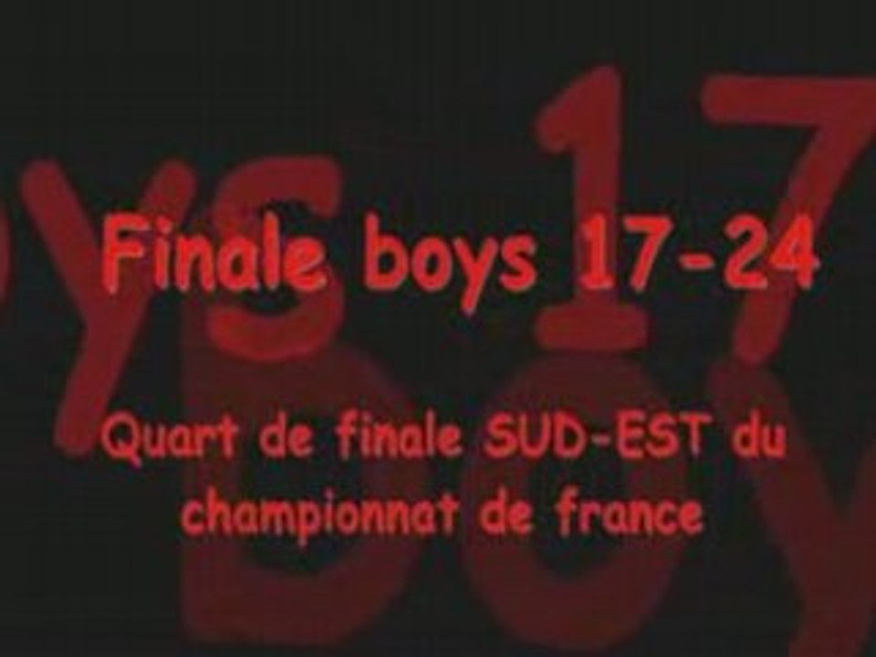 Finale boys 17-24