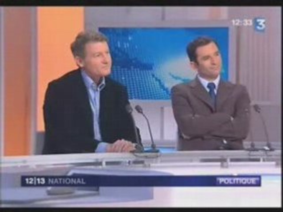 Vincent Peillon & Benoit Hamon sur France3