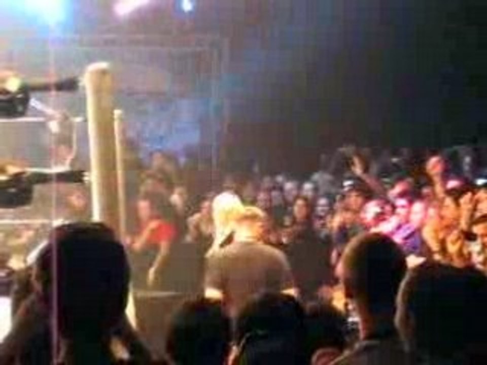WWE Nice 2008 arrivée des divas