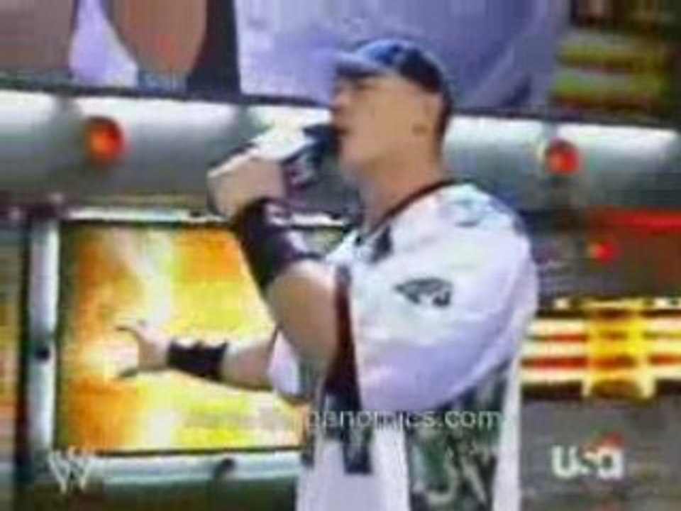 John Cena Promo Before Royal Rumble Raw 23 1 06