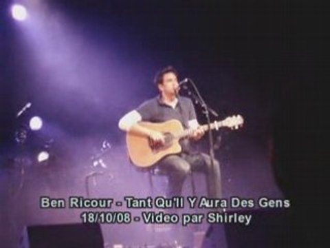 Ben ricour tant quil y aura des gens live festival de marne