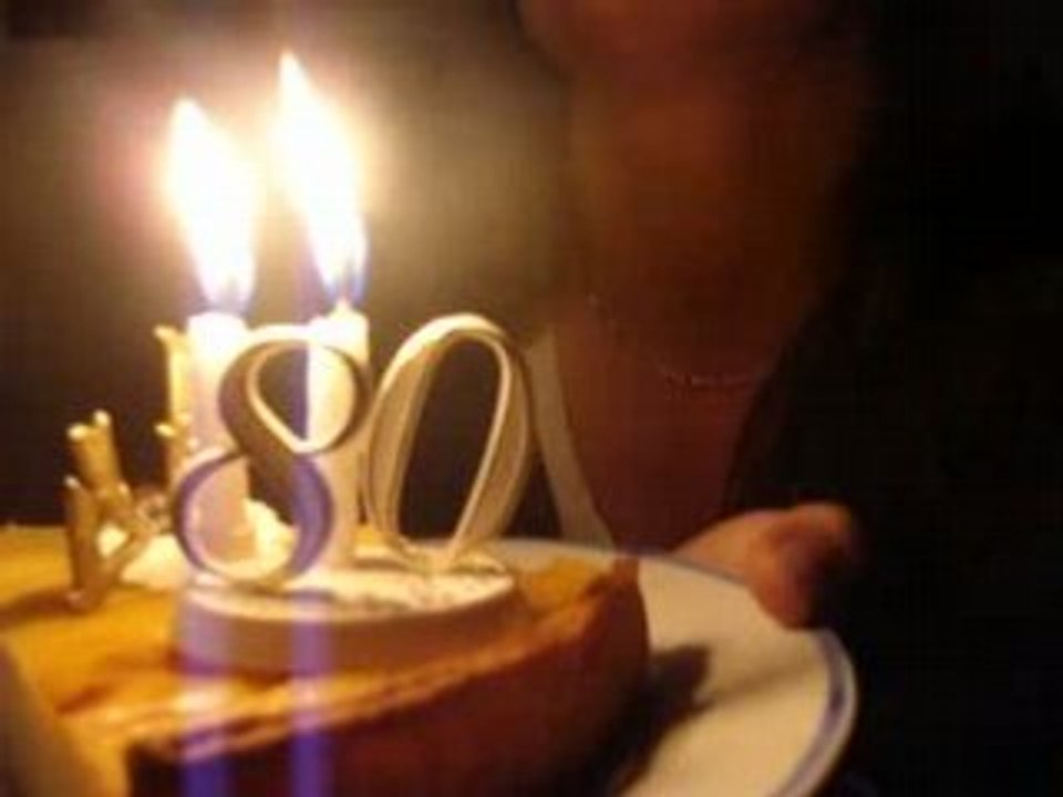 Soufflage de Bougies .