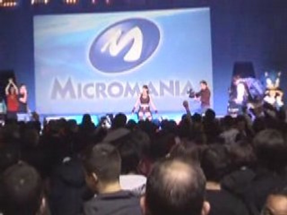 Micromania Games Show 2008-NicoLara