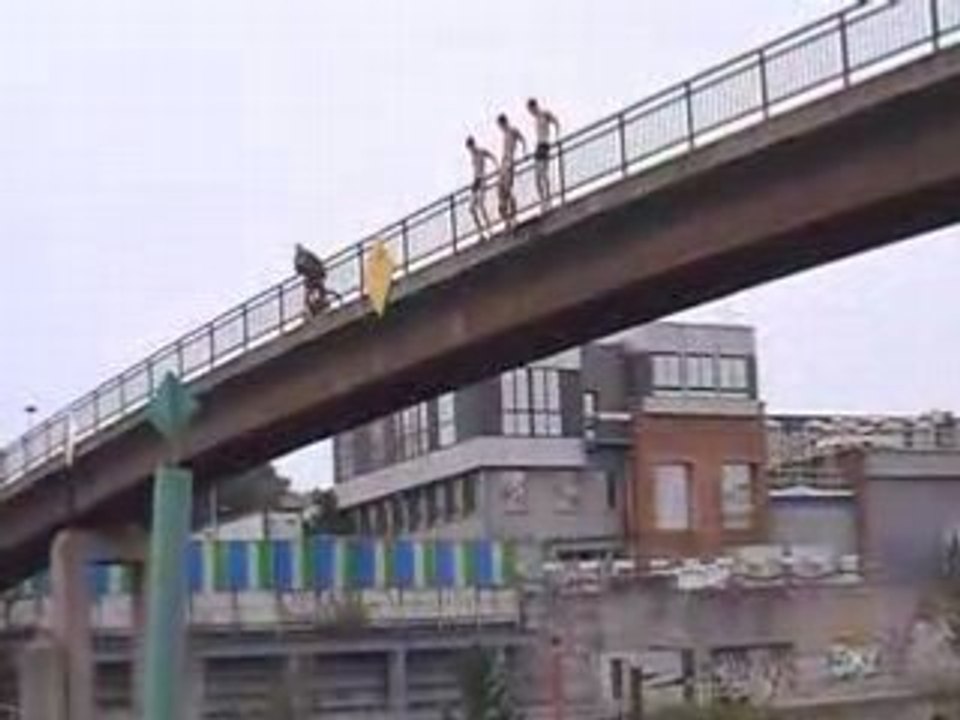 Saut Pont Alfortville (10,0 mètres !!!)