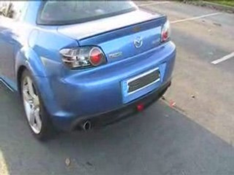 RX8 son : mot; int et echappement