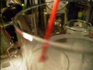 Dissolution d'un solide dans l'eau