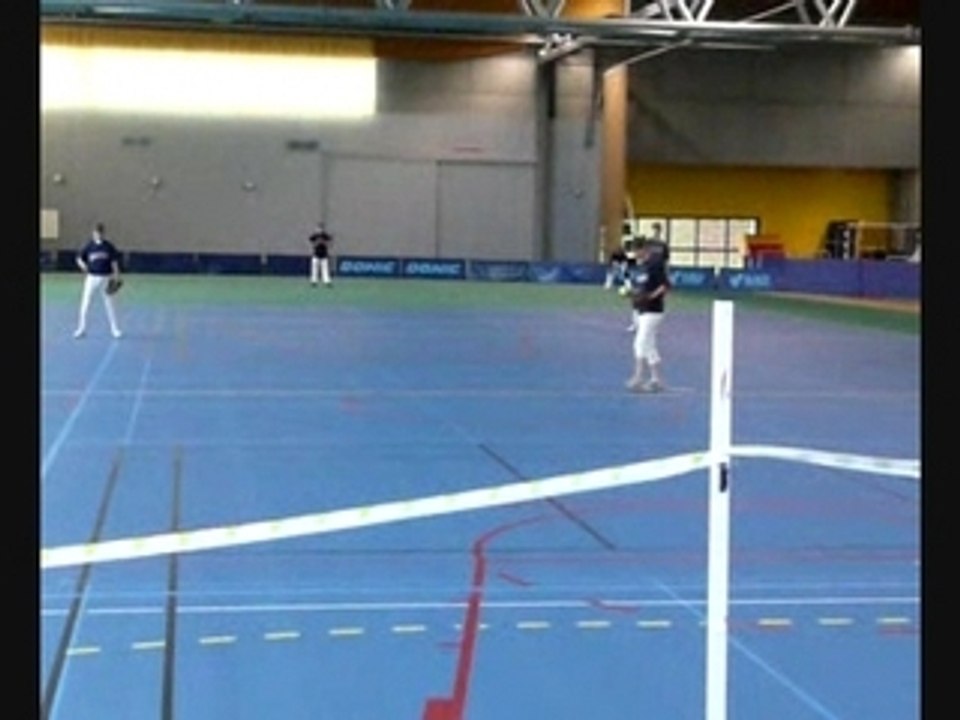 Aperçu en video du tournois softball mixte  à Epinal 1/11/08