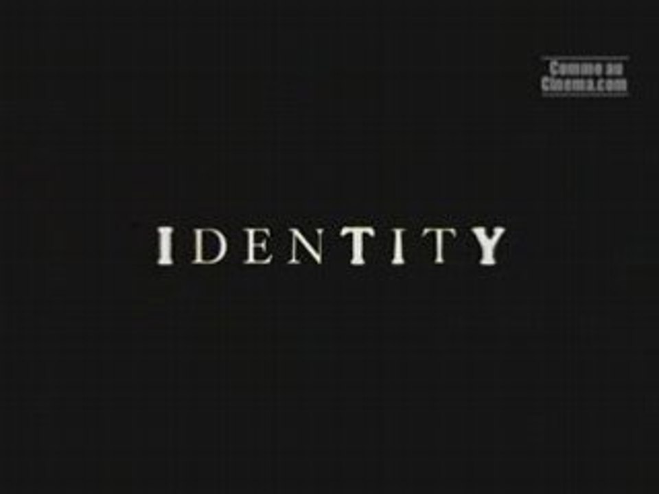 Identity - Bande Annonce