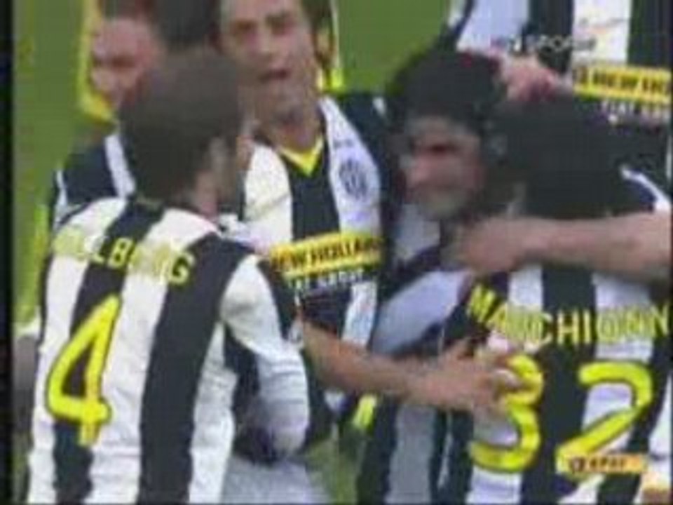 Chievo vs Juve 0-2 serie A 2008 09