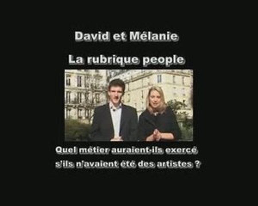 Pilote chronique people : Le vrai métier des people...