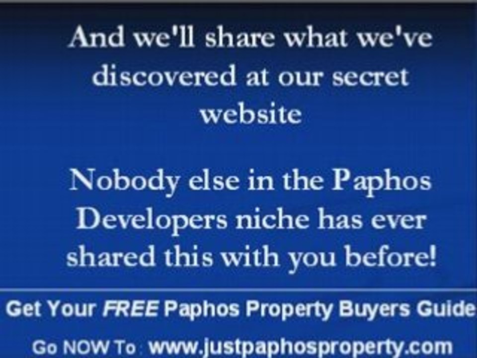 Estate Agents Paphos