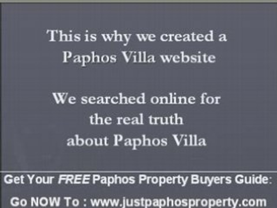 Estate Agents Paphos