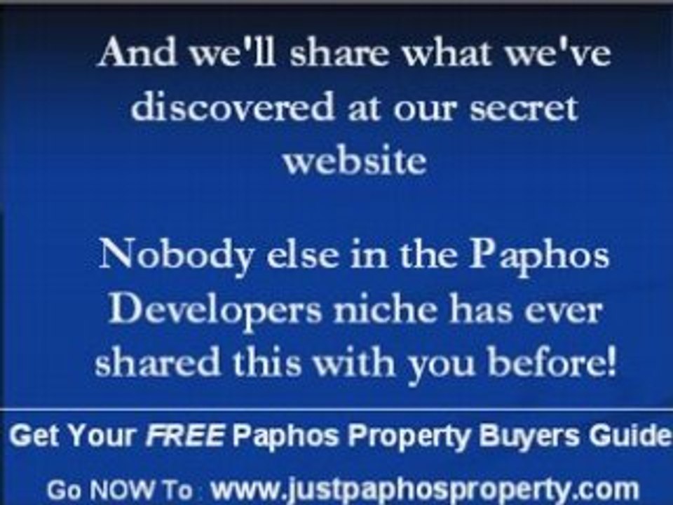 Estate Agents Paphos