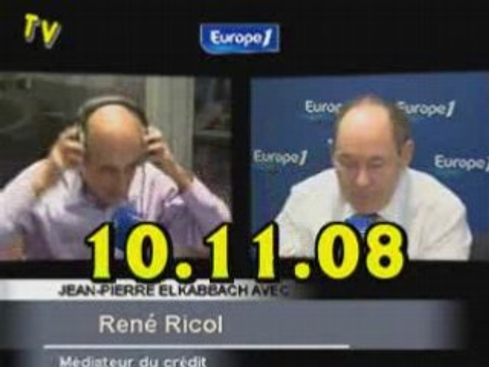 ITW de René Ricol (10.11.08)