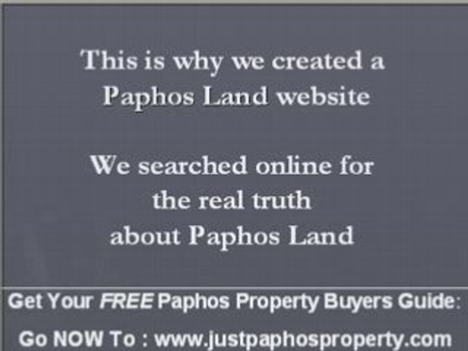 Property For Sale Paphos