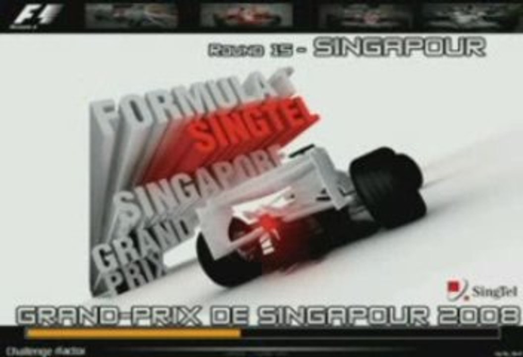 F1 online GP singapour