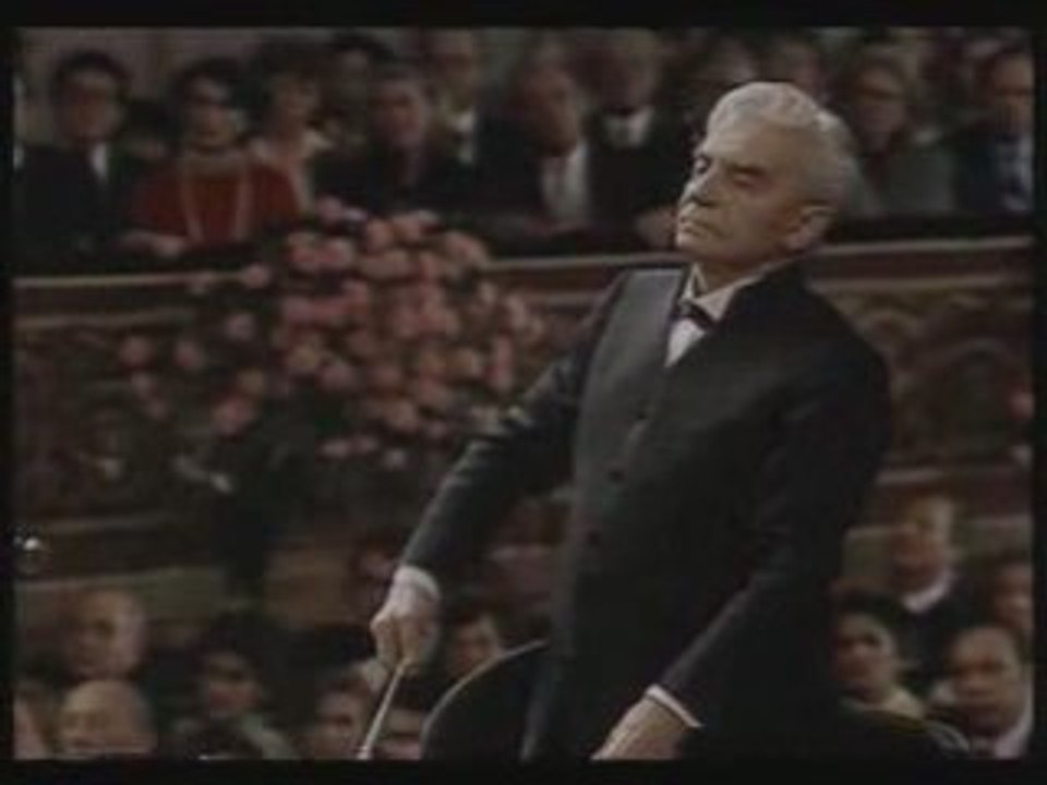 Karajan Le beau danuble bleu Johann Strauss