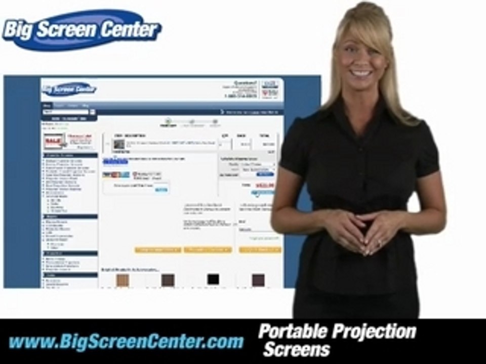 Portable Projection Screens