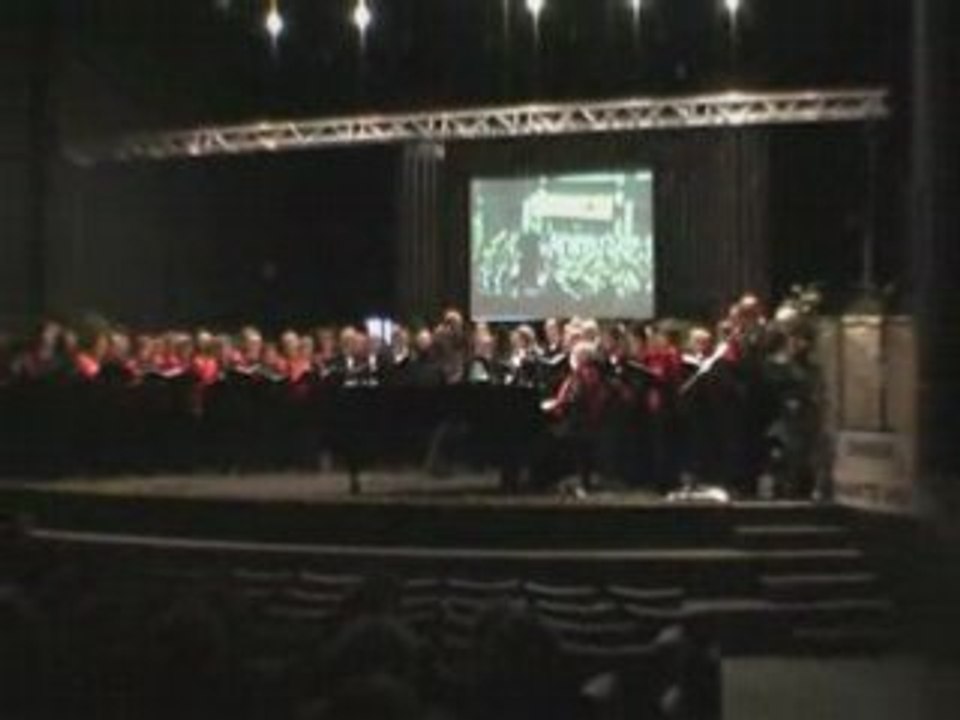 Concert  choeur chante vie