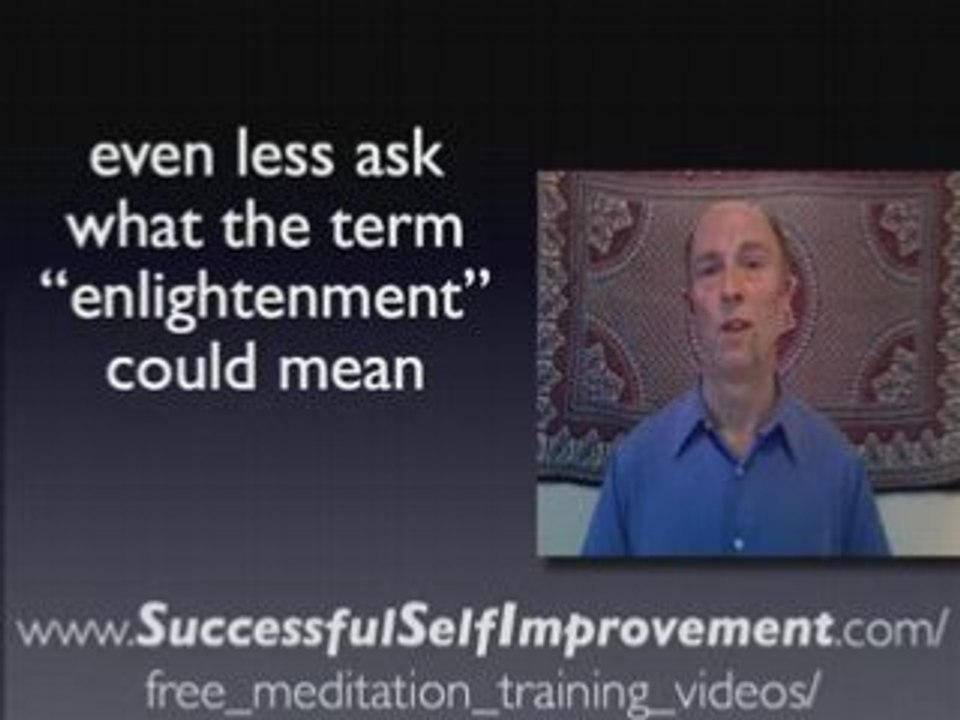 What is Enlightenment? Get enlightened with meditation P1