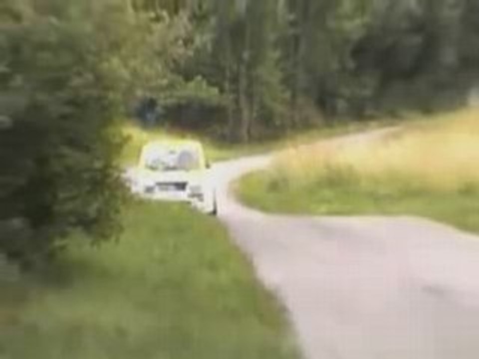 Crash Simca rallye