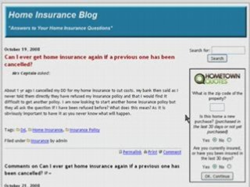 Homeowner Insurance Answers