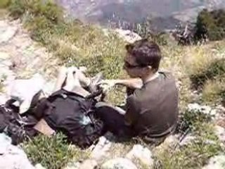 Grande moucherotte pendant la traversé du Vercors