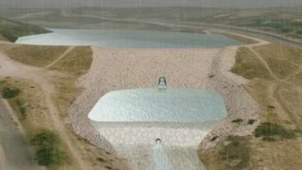 NÎMES Bassin de retenue contre les inondations