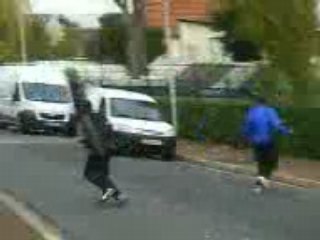course poursuite a pied