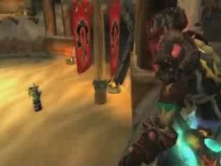 Thrall and Garrosh Hellscream battle