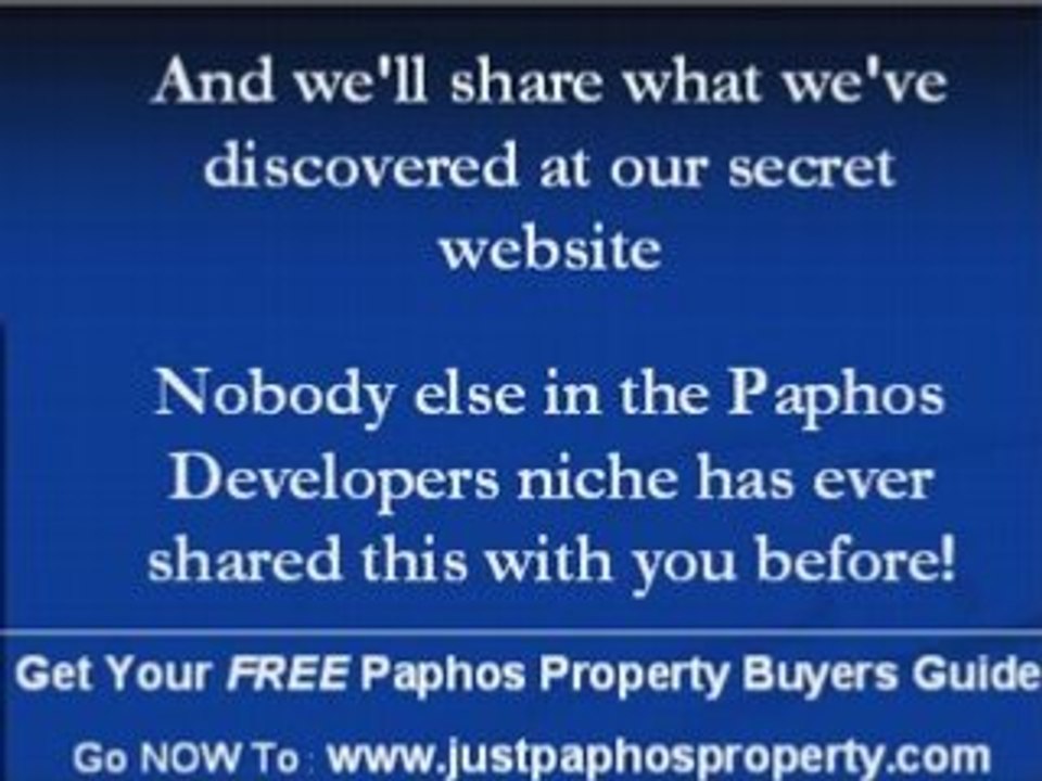 Estate Agents Paphos