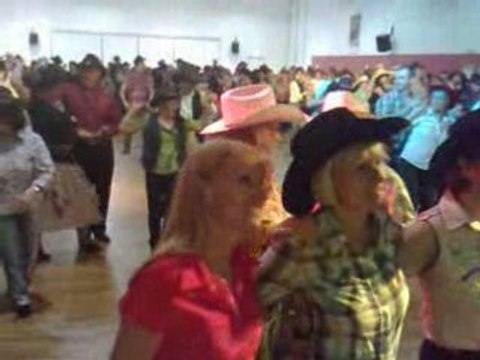 Texas sidestep à Bain de bretagne